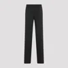 Dolce & Gabbana Elegantly Tailored Wool Blend Pants For Women In Black