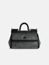 Dolce & Gabbana Black Viscose Blend Bag In Black