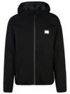 Dolce & Gabbana Black Viscose Blend Jacket In Black