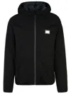 Dolce & Gabbana Black Viscose Blend Jacket In Black