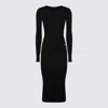 Dolce & Gabbana Midi Dress In Black