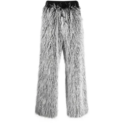 DOLCE & GABBANA BLACK  WHITE PANTS