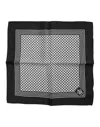 Dolce & Gabbana Black White Patterned Square Men Foulard Men's Scarf