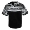 Dolce & Gabbana Black White Printed Cotton Short Sleeves Men Men's T-shirt () In Black/white