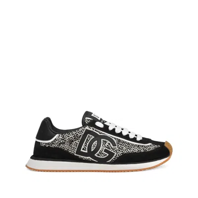 Dolce & Gabbana Black  White Sneakers