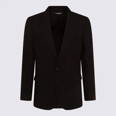 Dolce & Gabbana Black Wool Blazer