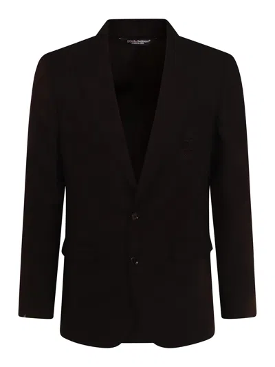 Dolce & Gabbana Black Wool Blazer
