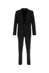 Dolce & Gabbana Black Wool Blend Suit In Black
