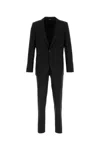 Dolce & Gabbana Black Wool Blend Suit