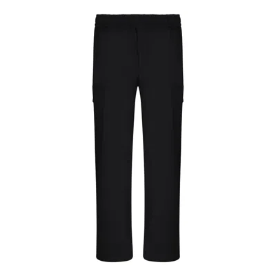 Dolce & Gabbana Black Wool Cargo Pants