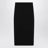 Dolce & Gabbana Black Wool Cloth Pencil Skirt In Black