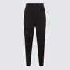 DOLCE & GABBANA DOLCE & GABBANA BLACK WOOL PANTS