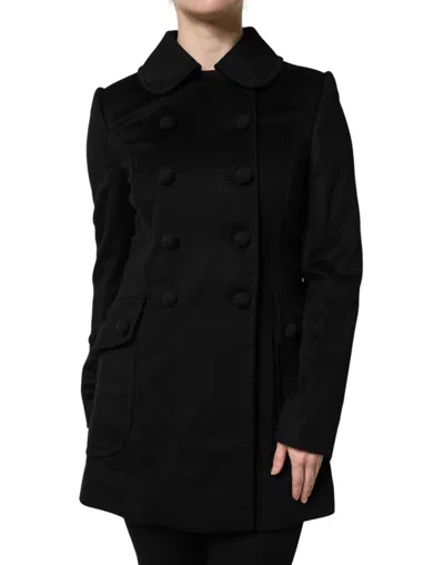 DOLCE & GABBANA DOLCE & GABBANA BLACK WOOL SARTORIA ITALIANO BLAZER WOMEN'S JACKET