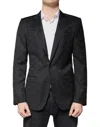 Dolce & Gabbana Black Wool Single Breasted Formal Blazer In Black