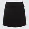 Dolce & Gabbana Black Wool Skirt In Black