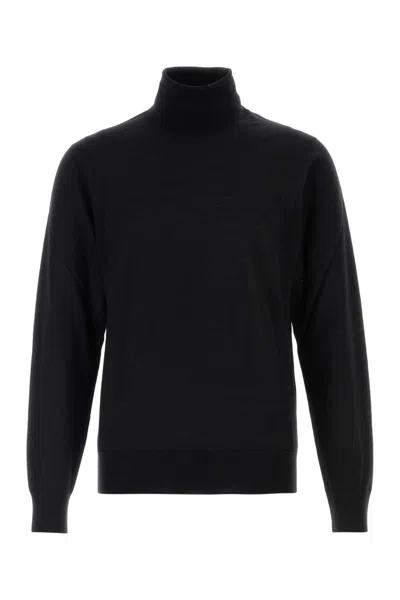 Dolce & Gabbana Black Wool Sweater
