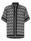 Dolce & Gabbana Personalized Wardrobe Shirt With Chest Pocket In Black