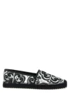 Dolce & Gabbana Blackwhite Slip On Espadrilles