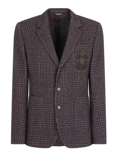 Dolce & Gabbana Blazer - Azul In Purple