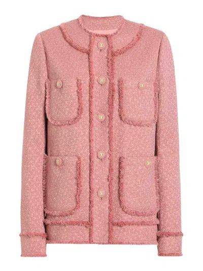 Dolce & Gabbana Blazer - Color Carne Y Neutral