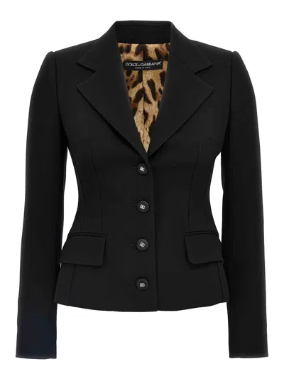 DOLCE & GABBANA BLAZER - NEGRO