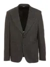 Dolce & Gabbana Tech Fabric Blazer In Negro