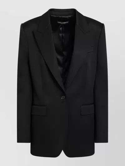 Dolce & Gabbana Blazer In Black
