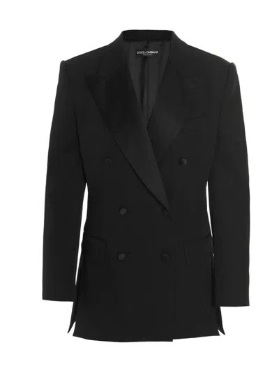 Dolce & Gabbana Blazer In Black