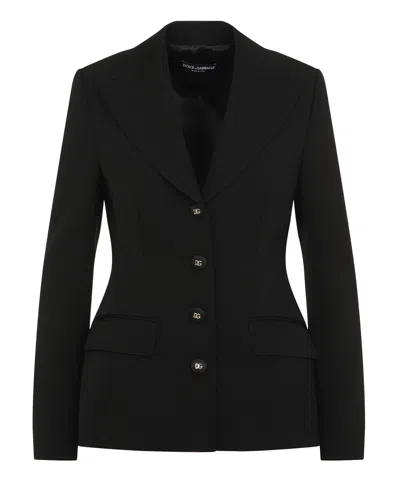 Dolce & Gabbana Blazer In Black