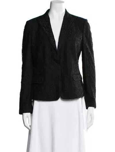 Pre-owned Dolce & Gabbana Blazer In Black