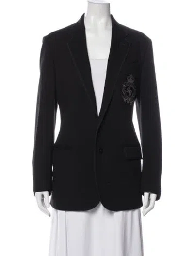 Pre-owned Dolce & Gabbana Blazer In Black