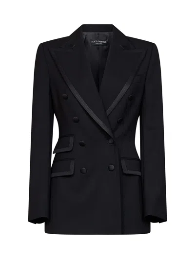 Dolce & Gabbana Blazer In Black