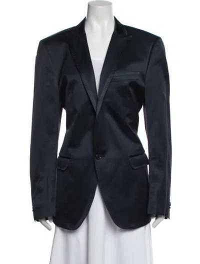 Pre-owned Dolce & Gabbana Blazer In Blue