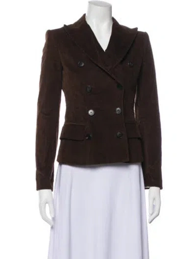 Pre-owned Dolce & Gabbana Blazer In Brown