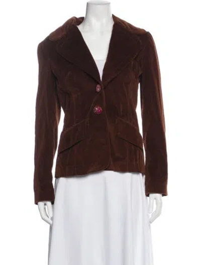 Pre-owned Dolce & Gabbana Blazer In Brown