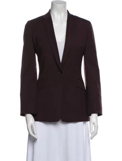Pre-owned Dolce & Gabbana Blazer In Burgundy