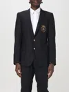 Dolce & Gabbana Appliqué Blazer - Men's - Eco Virgin Wool/silk/viscose In Black