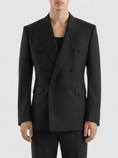 Dolce & Gabbana Blazer Men  In Black