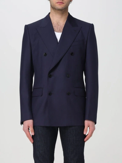 Dolce & Gabbana Blazer  Men Color Blue