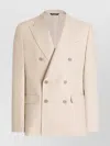 Dolce & Gabbana Man Blazer Camel Size 40 Polyester, Wool, Elastane In Neutrals