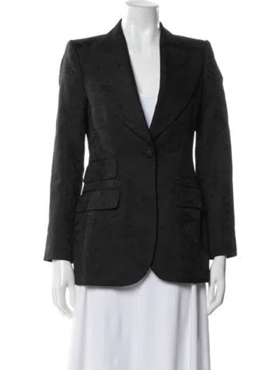 Pre-owned Dolce & Gabbana Blazer In Gray