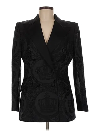 Pre-owned Dolce & Gabbana Blazer Jacket In Black