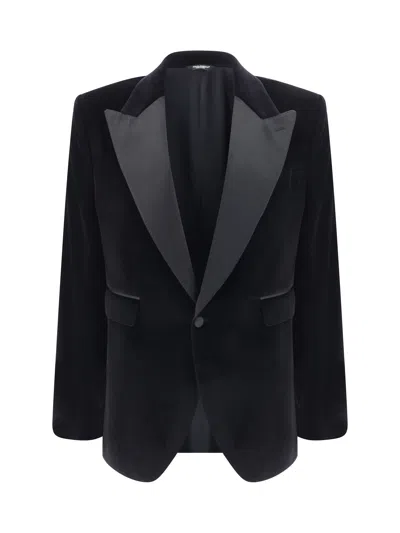 Dolce & Gabbana Blazer Jacket In Nero