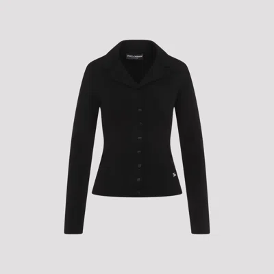 DOLCE & GABBANA CARDIGAN WITH LOGO