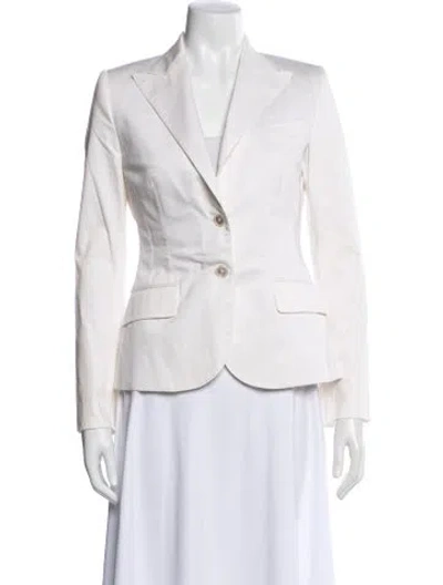 Pre-owned Dolce & Gabbana Blazer In Neutral