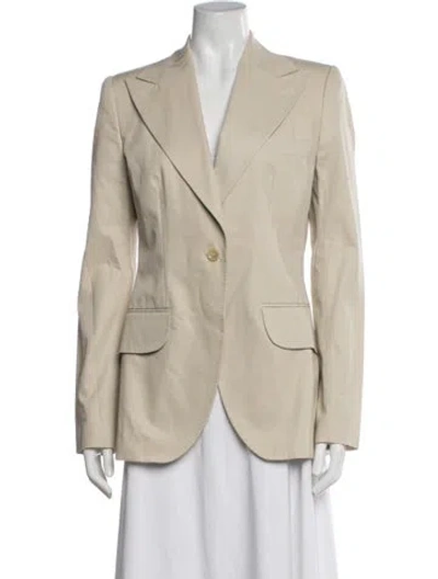 Pre-owned Dolce & Gabbana Blazer In Neutrals