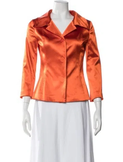 Pre-owned Dolce & Gabbana Blazer In Orange