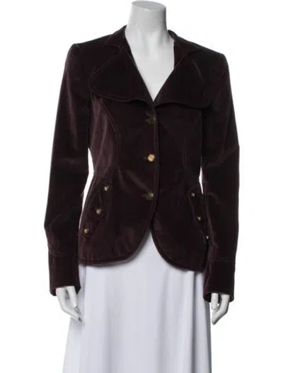 Pre-owned Dolce & Gabbana Blazer In Purple