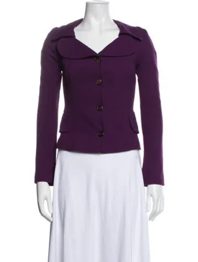 Pre-owned Dolce & Gabbana Blazer In Purple