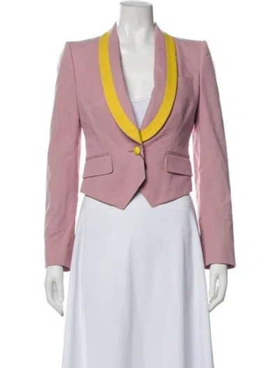 Pre-owned Dolce & Gabbana Blazer W/ Tags In Pink